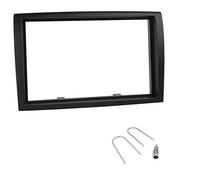 Sound-way Double DIN Car Radio Frame Installation Kit, 2 DIN Front Panel Frame, Antenna Adapter, Release keys, compatible with Fiat Ducato, Citroen Jumper, Peugeot Boxer 2011