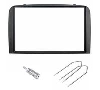 Sound-way - Double DIN Car Radio Frame Installation Kit, 2 DIN Front Panel Frame Stereo compatible with