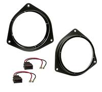 Sound-way - Loudspeaker Rings Adaptor Mounts suitable for Toyota Corolla mr2 Avensis Prius rav4 Auris 165mm din Speaker - KC-TO04