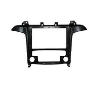 Sound-way - Single DIN Car Radio Frame Installatio 9 Inch 2din Car Fascia Double Din Car Frame Dashboard Install Panel Trim Refitting Kit/Fit For FORD S-Max S Max 2006-2015 Car Front Side Air Outle