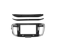 Sound-way - Single DIN Car Radio Frame Installatio 9 Inch Car Frame Fascia Adapter Bezel Canbus Box Decoder Android Radio Audio Dash Panel Kit/Fit For Honda Accord 9 9TH 2012-2017 Car Front Side Air