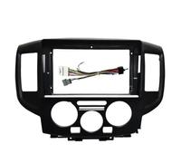 Sound-way - Single DIN Car Radio Frame Installatio Accessory Double Din 9 Inch Panel Car Radio DVD Player Fascias Frame/Fit for Nissan NV200 2010-2018 Dashboard Mount Kit Car Front Side Air Outlet Ve