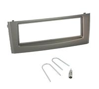 Sound-way Single DIN Car Radio Installation Kit, 1 DIN Front Panel Frame, Facia Adaptor, Antenna Adapter, Release keys, compatible with Fiat Grande Punto