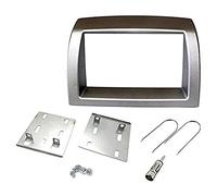 Sound-way Single DIN Car Radio Installation Kit, 1 DIN Front Panel Frame with Supports, Facia Adaptor, Antenna Adapter, Release keys, compatible with Lancia Y YPSILON 2006-2011