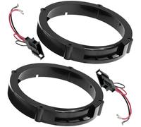 Sound-way - Spacer rings adapters kit for 165mm 6.5" speakers for SEAT Ibiza 6L / leon - KC45