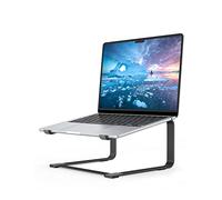 SOUNDANCE Laptop Stand for Desk, Metal Computer Riser, Heavy Stable PC Holder, Ergonomic Laptops Elevator for 12 to 17.3 Inches Notebook Computer, Black
