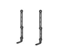 Soundbar holder for soundbars up to max. 15 kg and monitors up to 49 inches | Infinitely adjustable and suitable for most soundbars, e.g. Samsung, LG, Sonos, Sennheiser, Teufel or JBL