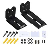 Soundbar Wall Mount Bracket - Universal Speaker Mounting for Samsung, Sony, LG, Vizio, Bose, JBL and More, Sound Bar Mounts for Living Room, Bedroom, Depth Adjustable 3.1”-5.1”, Hold up to 38 lbs