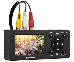 SoundBeast Video Capture Box 2.0 - Capture Video and Audio from VCRs, VHS, AV, RCA, S-Video, Hi8, Camcorders, DVD, Cassette Players, Stereos, Turntables