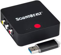 SoundBeast Video to Digital Converter - Record Video & Audio from VCR, VHS Tapes, AV, RCA, Hi8, Camcorder, DVD, Gaming Systems - Saves to USB Flash Drive [Requires Working VCR/Camcorder & Tapes]
