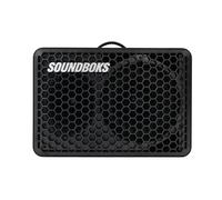 SOUNDBOKS Go - Portable Bluetooth Speaker - USB-C Charging Battery - Compact Performance Speaker for On the Go - Splash and Shockproof - 40 Hours Battery Life - 121 dB (Black)