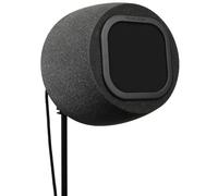 Soundbox 7A Top Address Recording Isolation Booth - Portable Microphone Shield with Replaceable Pop Filter for Studio Quality Voice Over, Instruments, and Field Recording. (Classic Black Pop Filter)