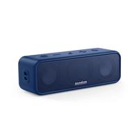 soundcore 3 | Portable Bluetooth Speaker with Stereo Sound, IPX7 Waterproof GlitterBlue