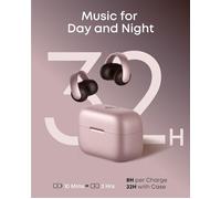 Soundcore AeroClip by Anker, Open-Ear Earbuds, Clip-On Headphones, Adaptive Comf