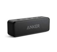Anker Soundcore 2 Portable Bluetooth Speaker with 12W Stereo Sound, BassUp, IPX7 Waterproof, 24-Hour Playtime, Wireless Stereo Pairing, Speaker for Home, Outdoors, Travel