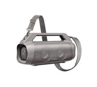 soundcore Anker Motion Boom Plus IP67 Lautsprecher für Draußen, 80W Stereo Sound, Individueller EQ & BassUp, USB-C, Bluetooth, Integrierte Powerbank, Wasserdicht, für Camping(Generalüberholt)