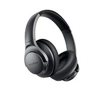 soundcore Anker Q20 Hybrid Active Noise Cancelling Headphones, Wireless Over Ear Bluetooth Headphones, 40H Playtime, Hi-Res Audio, Deep Bass, Memory Foam Ear Cups, for Travel, Home, Office