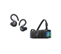 soundcore Anker Sport Audio Bundle - Boom 3i Rugged Outdoor Bluetooth Speaker + Sport X20 True Wireless Workout Earbuds, IP68 Waterproof, Deep Bass, and Long Playtime for Gym, Travel, and Adventure