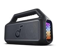Soundcore Boom 2 Outdoor Speaker 80W Subwoofer BassUp 2.0 24H Playtime IPX7 Waterproof Floatable RGB Lights USB-C Custom EQ Blueto