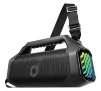 soundcore Boom 2 Pro Outdoor Speaker, 140W 2+2 Channels, BassUp 2.0, 20H Fast Charge, IP68 Dust and Waterproof, RGB Lights, USB-C, Power Bank, BT 5.3, Portable Bluetooth Speaker