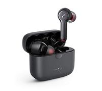 soundcore by Anker Liberty Air 2 Bluetooth Headphones with Diamond Shaped Audio Drivers, 4 Microphones, 28 Hours Battery, Personalised HearID EQ, Bluetooth 5 with Noise Isolation (Black)