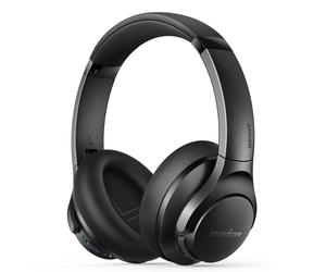 Soundcore by Anker Life Q20+ Active Noise Cancelling Headphones, 40H Playtime, Hi-Res Audio, Soundcore App, Connect to 2 Devices, Memory Foam Earcups,