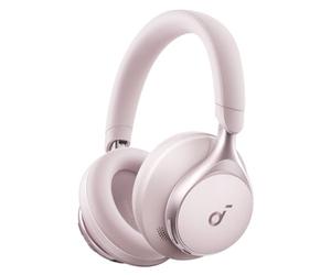 soundcore by Anker, Space One, Adaptive Active Noise Cancelling Headphones, 2X Stronger Human Voice Reduction, 40H ANC Playtime, App Control, LDAC Hi-Res Wireless Audio, Comfortable Fit, Bluetooth 5.3