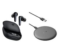 soundcore Liberty 4 Pro by Anker with Wireless Charger, Noise Cancelling Wireless Earbuds, PowerWave Pad Upgraded 10W Max, 7.5W for iPhone 11, 11 Pro, 11 Pro Max, Xs Max, XR, XS, X, 8, 8 Plus