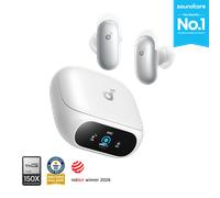 soundcore Liberty 5 Pro | Noise Cancelling Earbuds for Clear Calls Pearl White