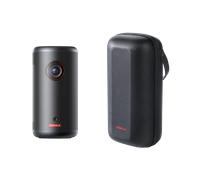 soundcore Nebula Capsule 3 | 1080p Google TV Mini Projector, Built-In Battery Capsule 3 + Official All-in-One Travel Case Bundle