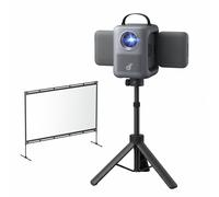 soundcore Nebula P1i 1080p Full HD Projector, 100-inch Screen And Stand