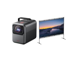 soundcore Nebula X1 | Triple Laser 4K Projector, Portable Home Cinema NEBULA X1 + 100-Inch Screen Bundle