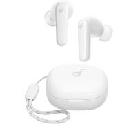 soundcore P20i | True Wireless Earbuds, On-the-Go Design with a Lanyard Attached Oat White
