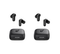 soundcore P30i | Noise Cancelling Earbuds, 2-in-1 Charging Case and Phone Stand Black / 2 Pack