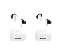 soundcore P30i | Noise Cancelling Earbuds, 2-in-1 Charging Case and Phone Stand White / 2 Pack