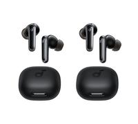 soundcore P40i | Noise Cancelling Earbuds, 2-in-1 Charging Case and Phone Stand Black / 2 Pack