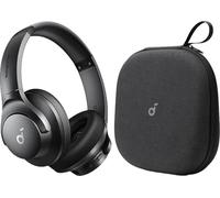 soundcore Q20i Hybrid Active Noise Cancelling Foldable Headphones,with Headphones Case,Wireless Over-Ear Bluetooth,40H Long ANC Playtime, Hi-Res Audio, Big Bass, Customize via an App