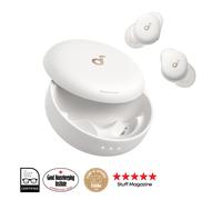 soundcore Sleep A30 | The World's First Smart ANC Sleep Earbuds Moonlit White