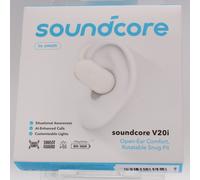 soundcore V20i by Anker Open-Ear Headphones, Adjustable Ear Hooks, Ultra-Comfort, Snug Fit, Powerful Sound, Clear Calls, IP55, LED Lights, 36H Playtime, Bluetooth 5.4 Earbuds, Multipoint Connection