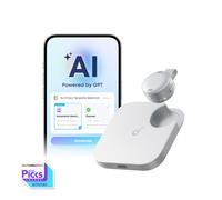 soundcore Work | The World's First Coin-Sized AI Voice Recorder White / 8GB