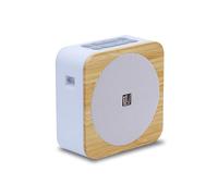 Soundfreaq Sound Spot II SFQ-18: Portable Bluetooth Speaker with Powerful Bass, Nature Sounds, Ambient Light, and Speakerphone (White)