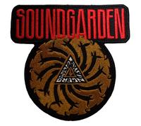 Rock Off officially licensed products Soundgarden Badmotorfinger Standard Woven Patch Accessory Size