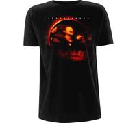 Soundgarden Black Superunknown Album Artwork Screenprint Short-Sleeved T-Shirt S