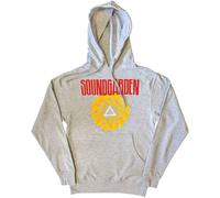 Soundgarden Hoodie Badmotorfinger Band Logo Official Unisex Grey Pullover S