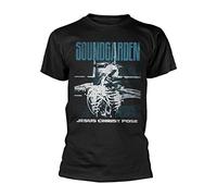 Soundgarden Jesus Christ Pose T-Shirt Black, Black, XL
