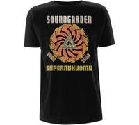 Soundgarden Men's Superunknown Tour ´1994 Cotton T-Shirt in Black | Size: Large Soundgarden Black L