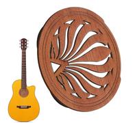 Soundhole Cover for Acoustic Guitar, Accessories for Acoustic Guitar, Decorative Guitar Accessories, Portable Soundhole Cover for Family, Friends, Colleagues