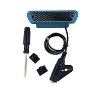 Soundhole Pickup Systems Folk Acoustic Guitar Tuner Pickup With Microphone Tone Volumes Control For Acoustic Folk Guitar