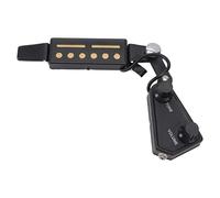 Soundhole Pickup Volume Control 6 Hole Guitar Pickup for Acoustic Electric Guitar Black
