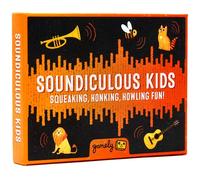 Soundiculous Kids Age 3+: The pocketsize game of hilarious sounds that gets grown-ups laughing too! Creative, funny and imaginative game for children, their family and friends.